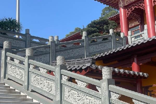 大连仿古石栏杆生产厂家 案例 2